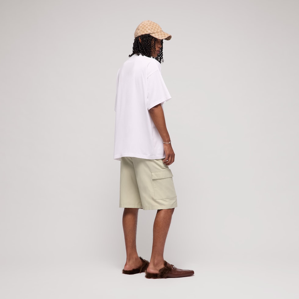 Lightweight cotton nylon twill pants