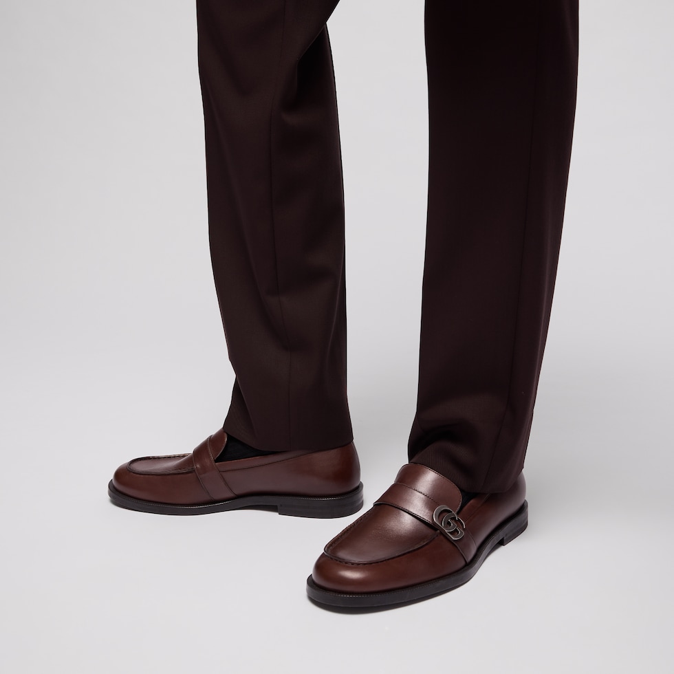 Mocasín para hombre con doble G