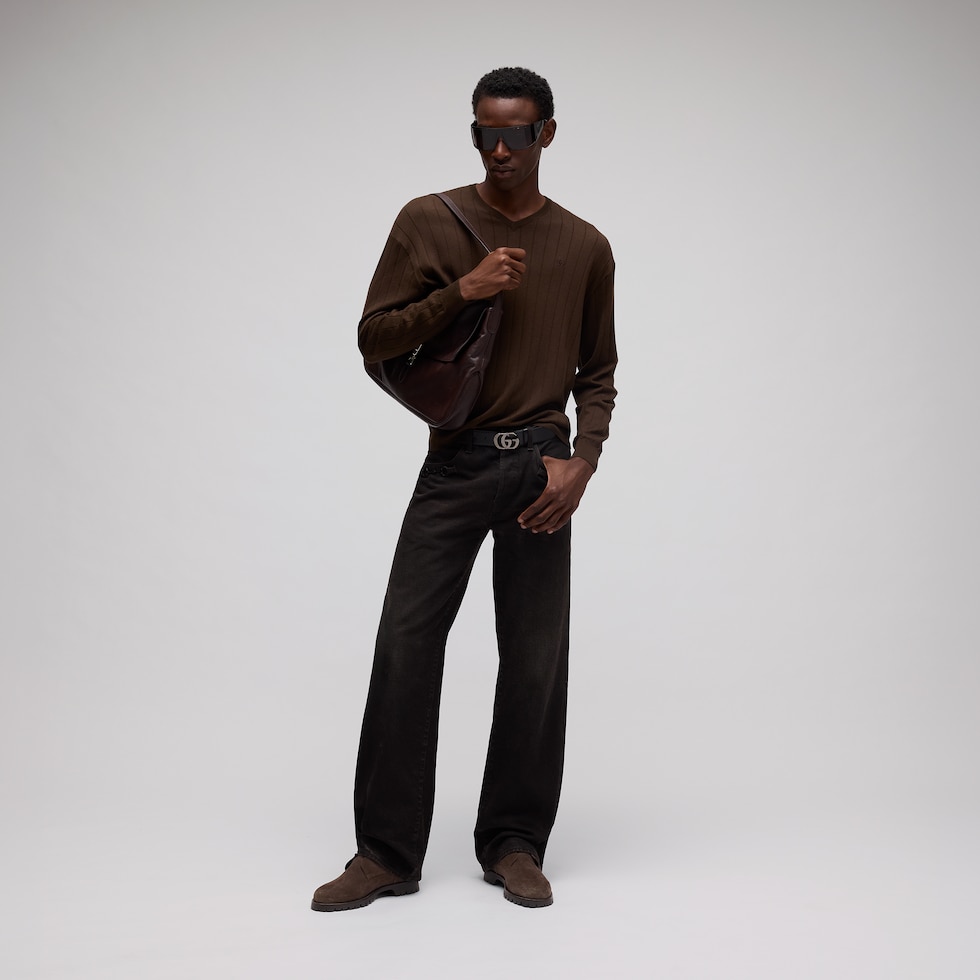 Herren-Schnürstiefelette mit Web