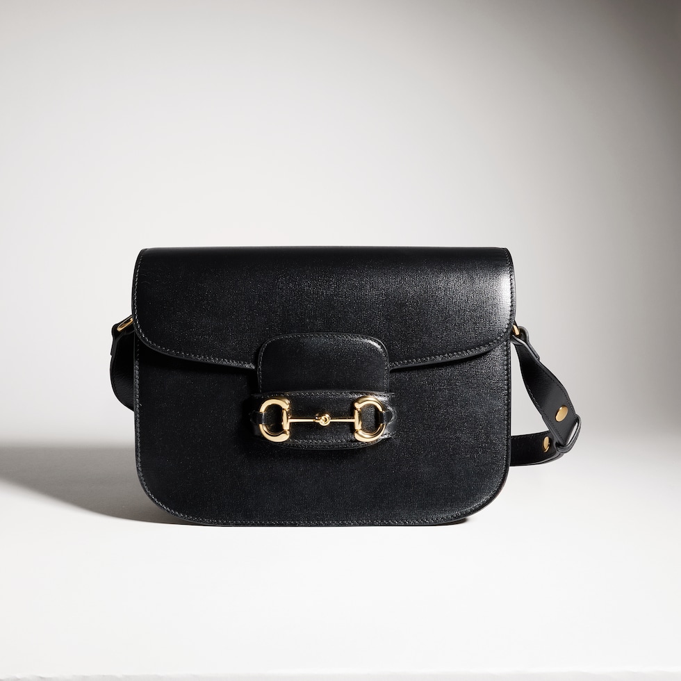 Mittelgroße Gucci Horsebit 1955 Schultertasche