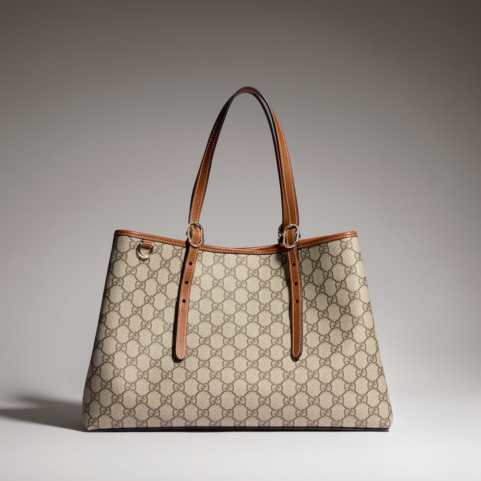 Bolso tote GG Emblem tamaño grande