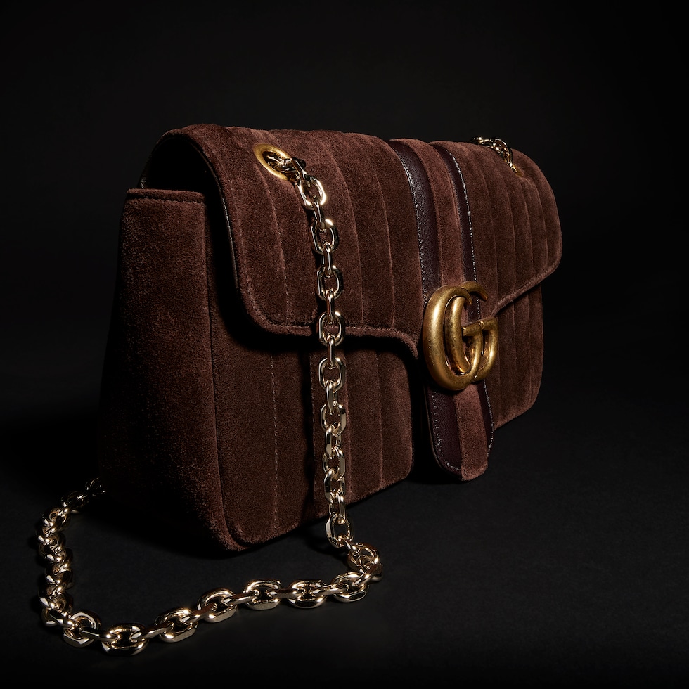 Sac à épaule Jetset GG Marmont moyen format