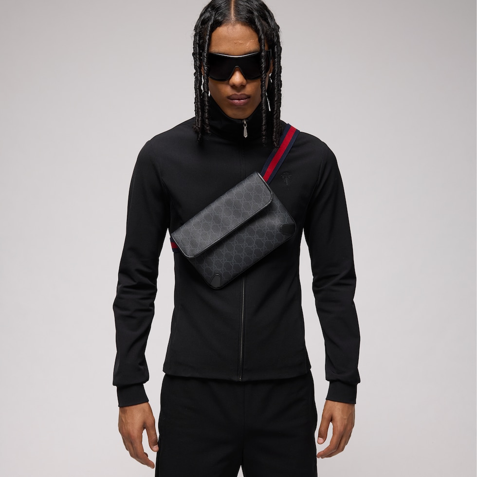 Sac ceinture GG Black petit format