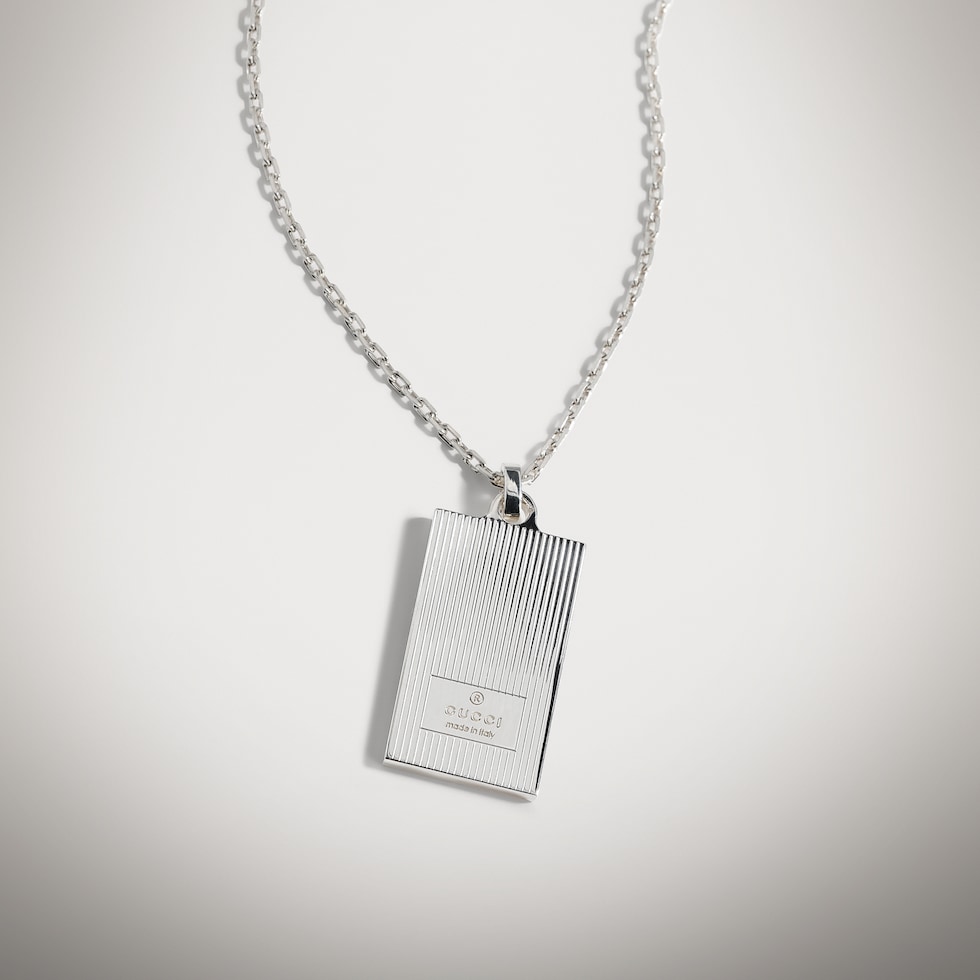 Gucci Trademark系列标签项链