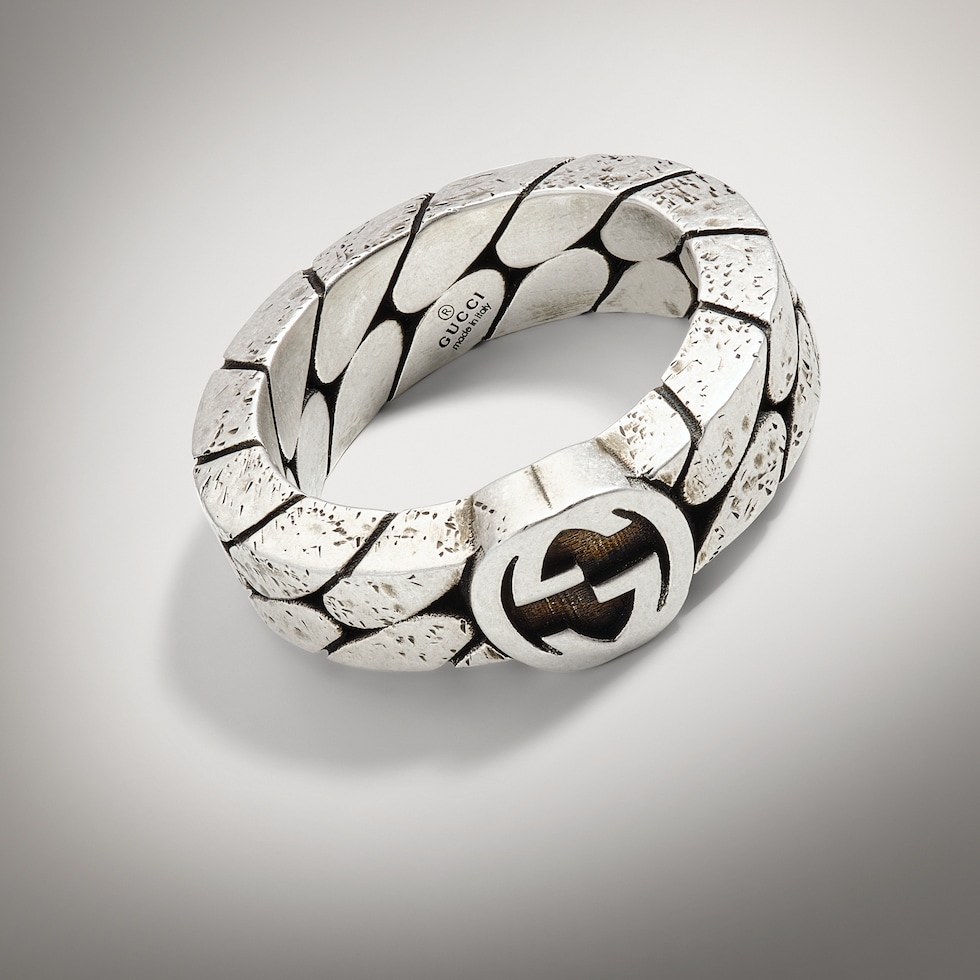 Gucci Interlocking系列戒指