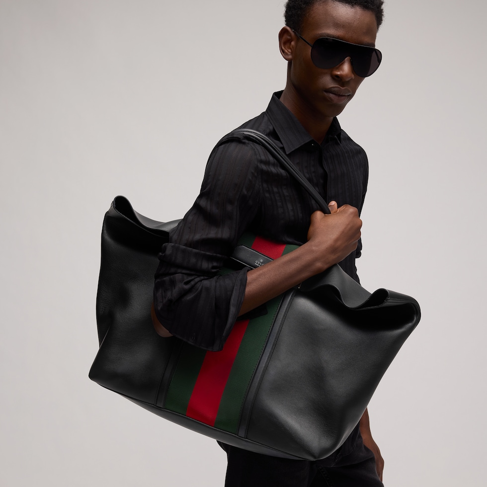 Mega Web Trademark medium duffle bag