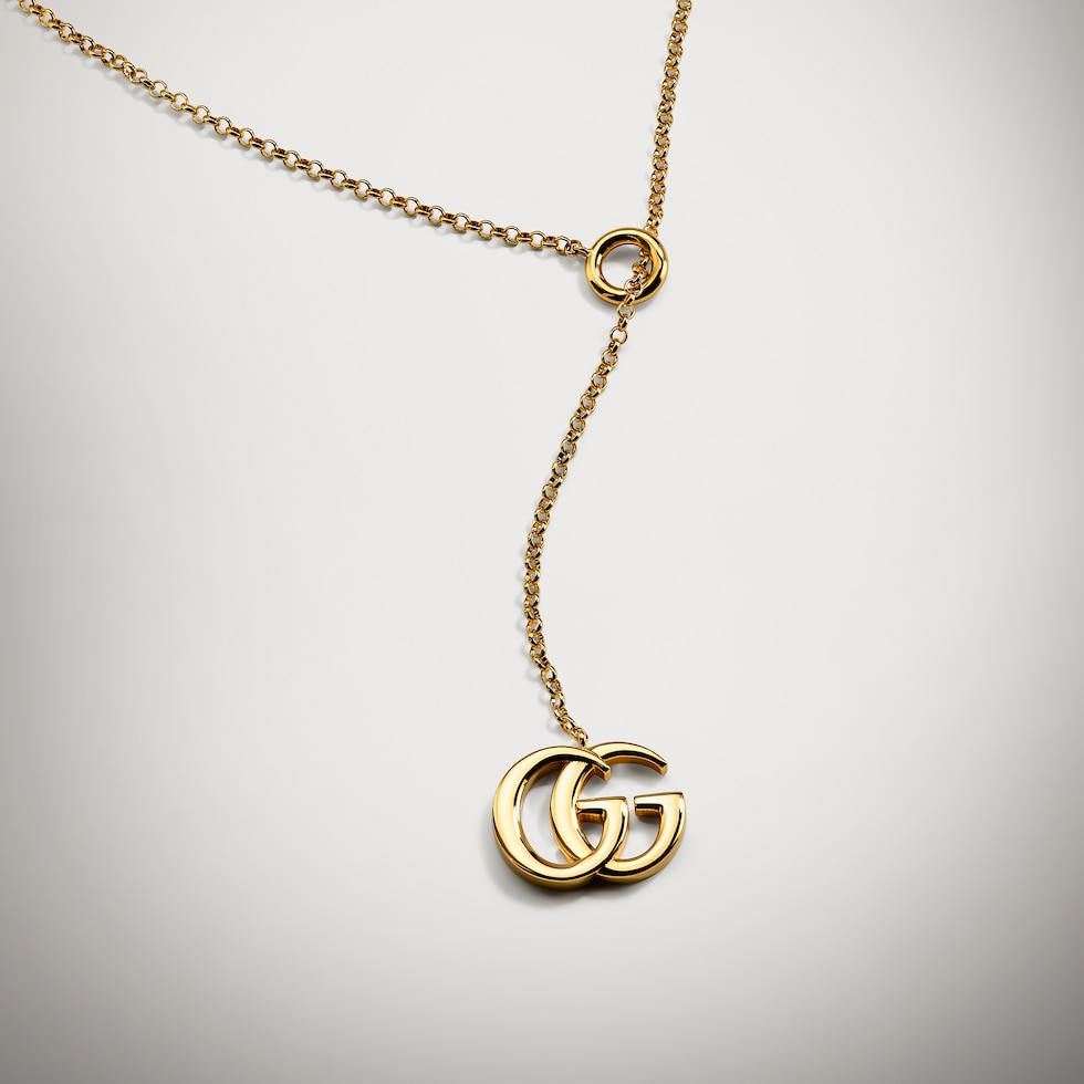 GG Marmont lariat necklace