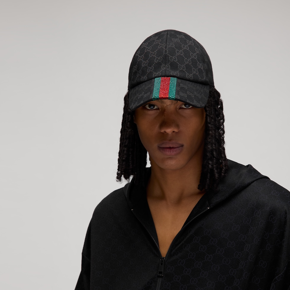 GG cotton canvas baseball hat