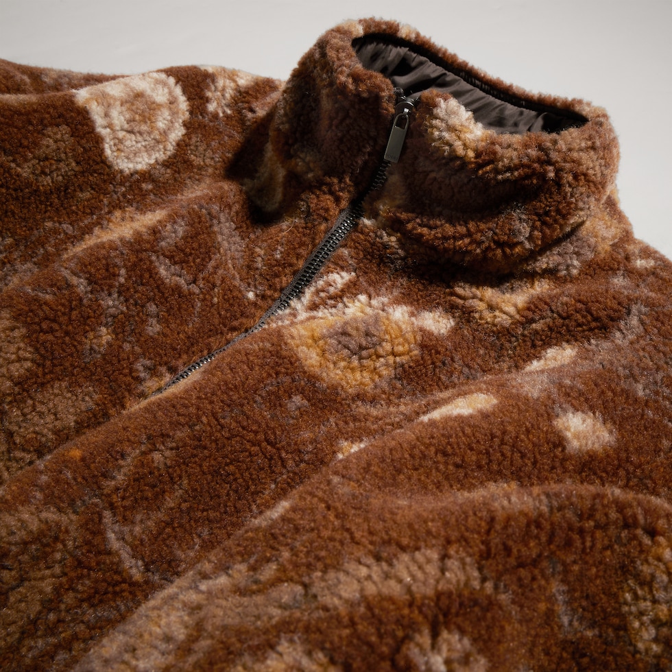 Veste polaire réversible Gucci Flora