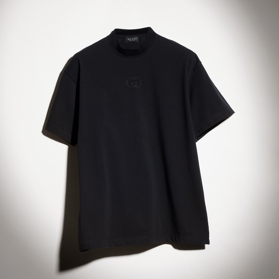 Cotton jersey T-shirt with print