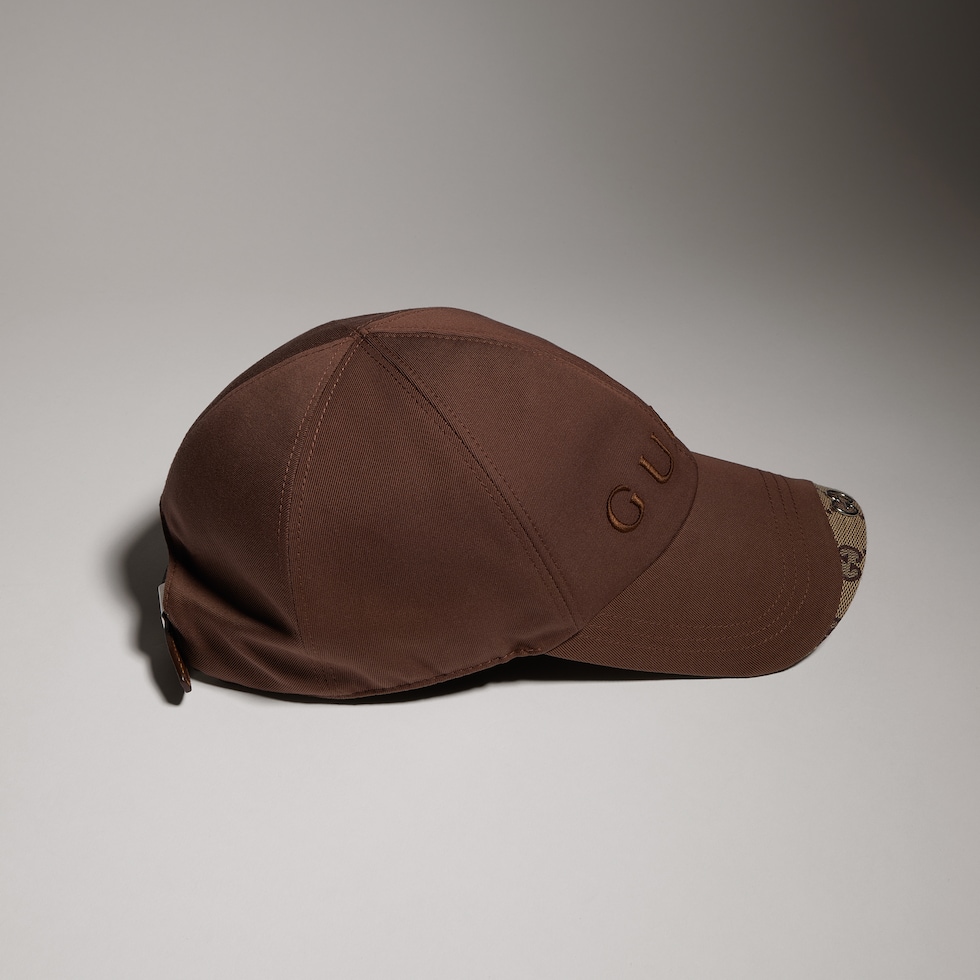 Cappellino da baseball in cotone con ricamo