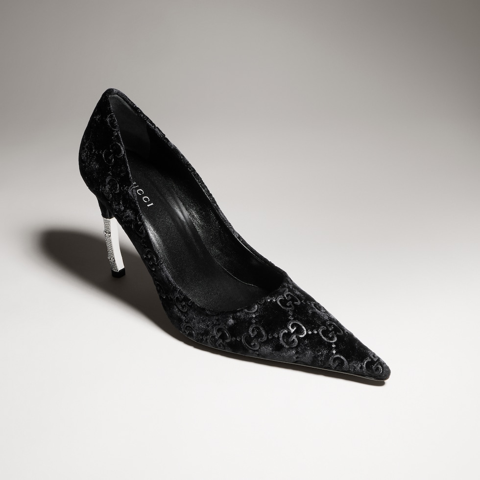 Décolleté Castello da donna con cristalli