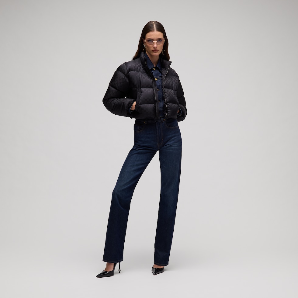 Veste bouffante en polyamide technique GG