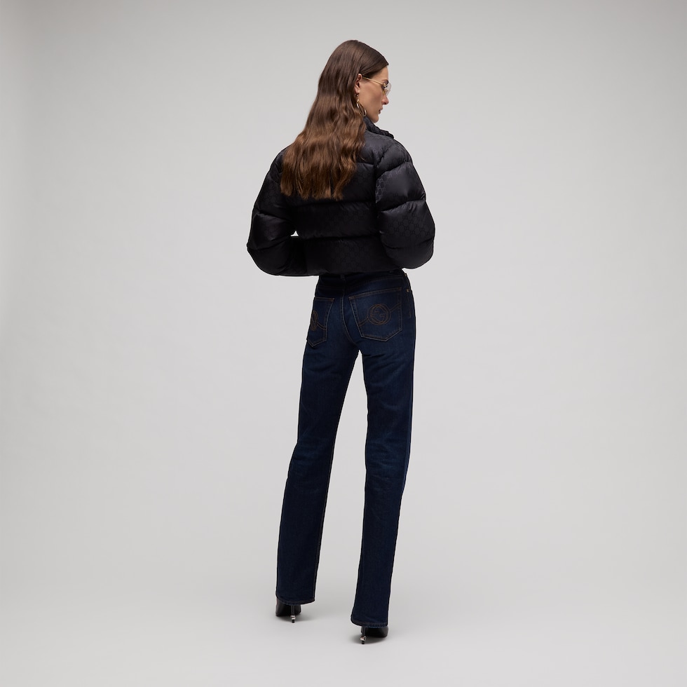 Veste bouffante en polyamide technique GG