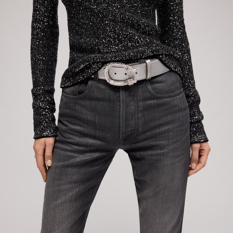 Ceinture large Dionysus en cristaux