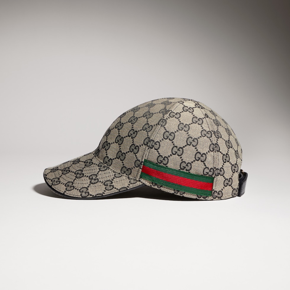 Cappellino da baseball in tessuto di cotone GG