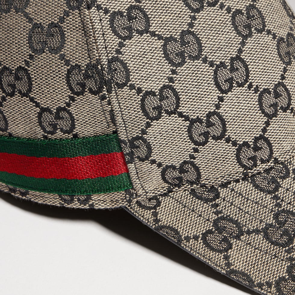 Cappellino da baseball in tessuto di cotone GG