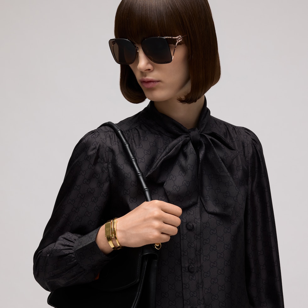 Square frame sunglasses