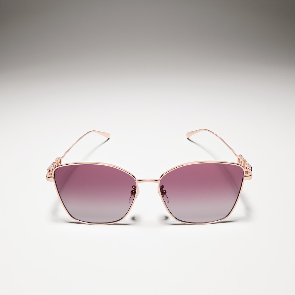 Low nose bridge fit butterfly sunglasses