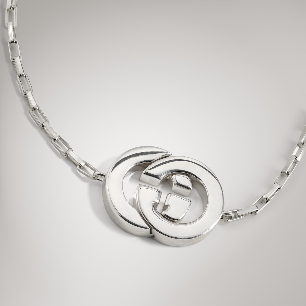 Gucci Interlocking Armband mit Schmuckelement