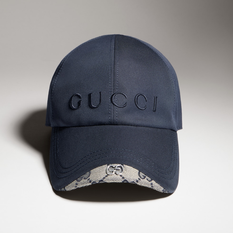 Cappellino da baseball in cotone con ricamo