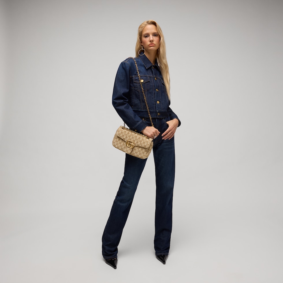 Jetset GG Marmont medium shoulder bag