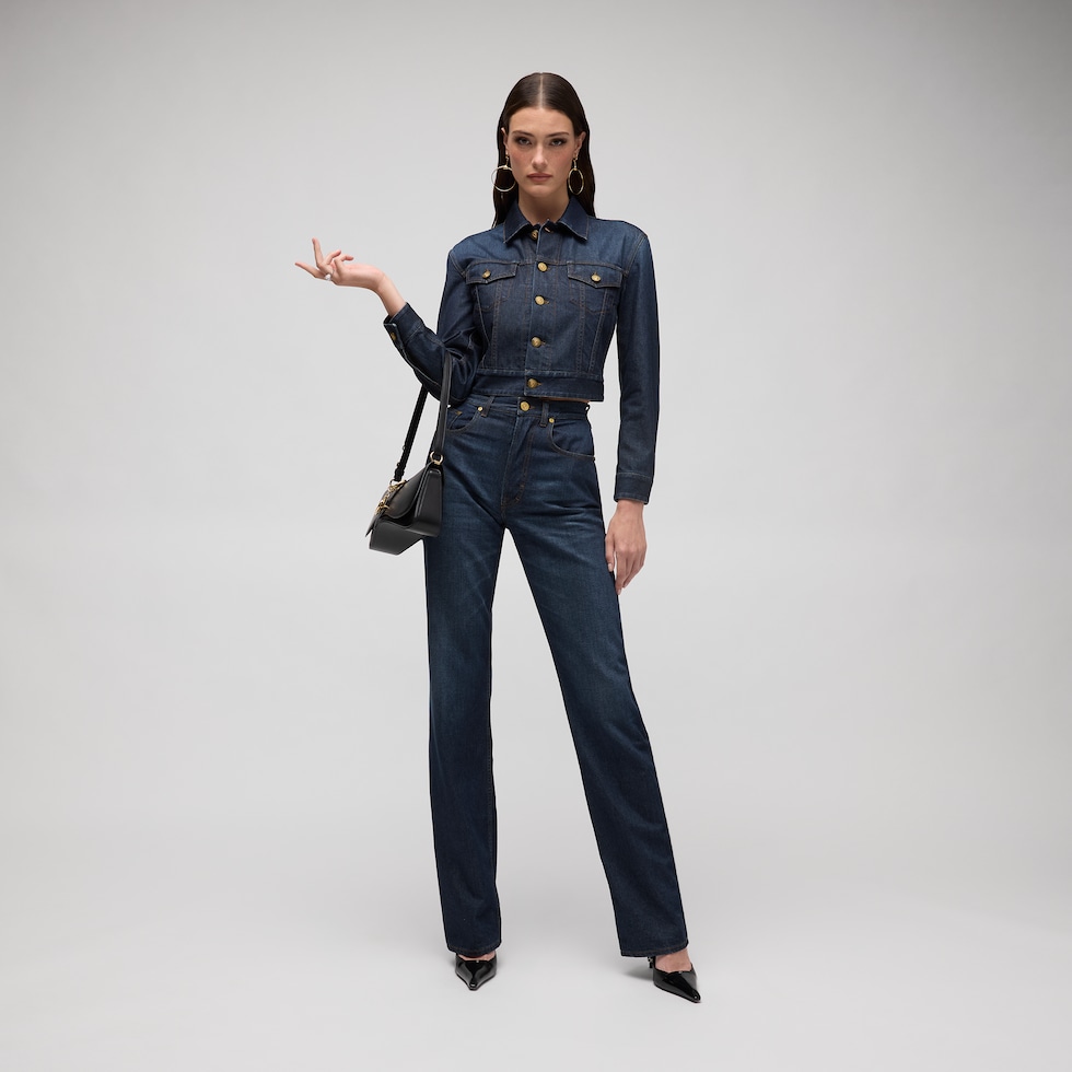 Jacke aus Baumwolldenim