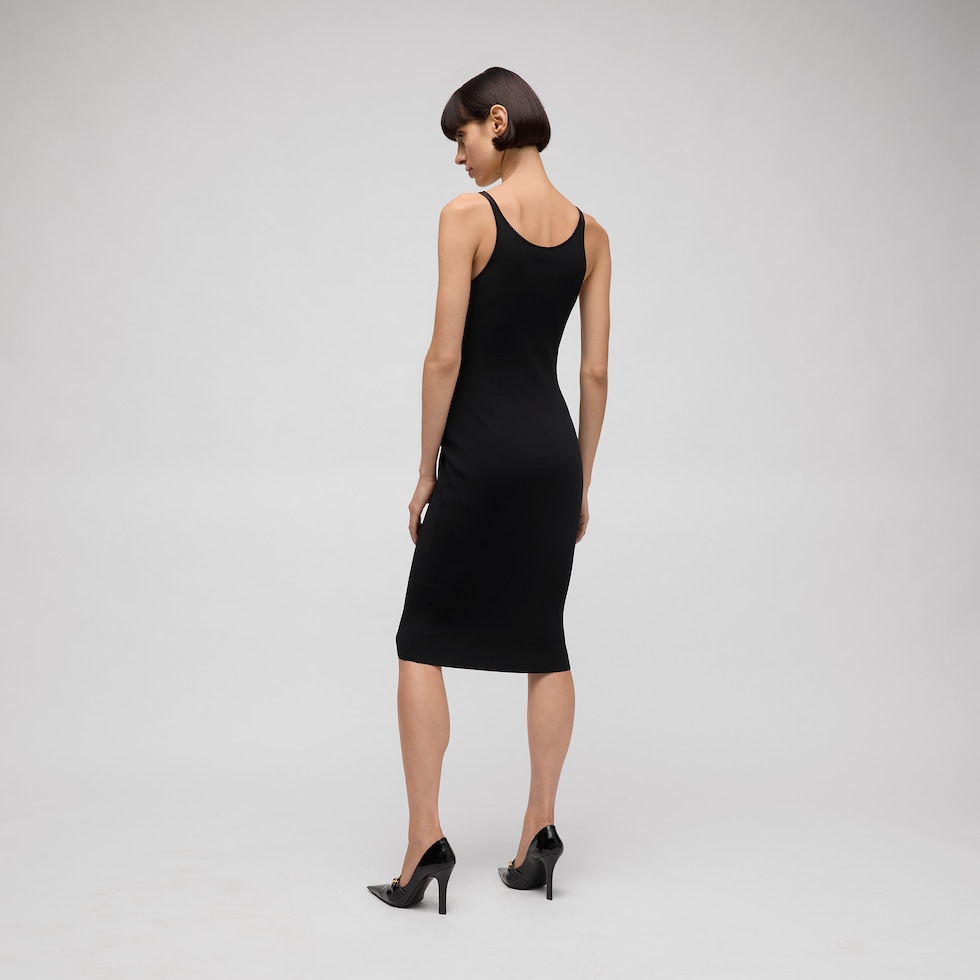 Robe en viscose stretch fine