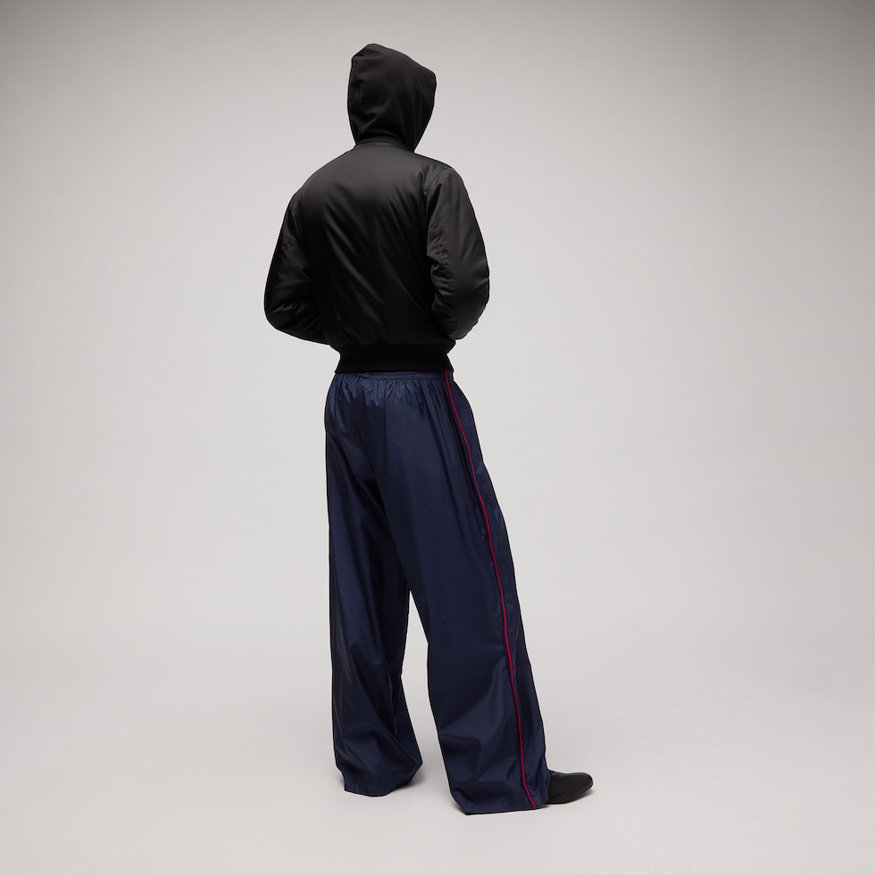 Pantalón de ocio de seda técnica con Web