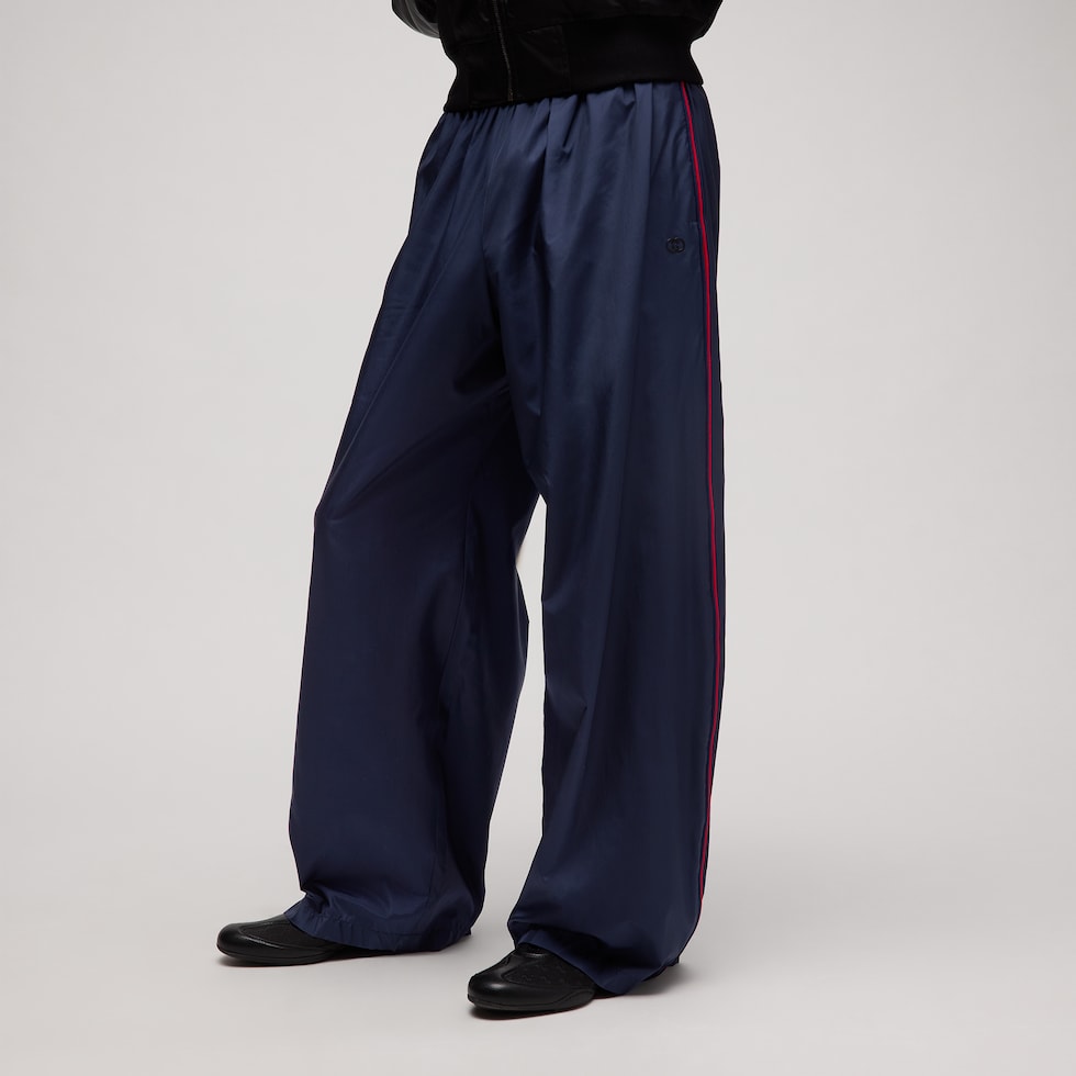 Pantalón de ocio de seda técnica con Web