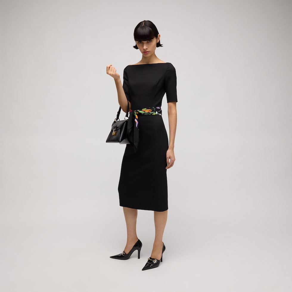 Robe en laine grain de poudre