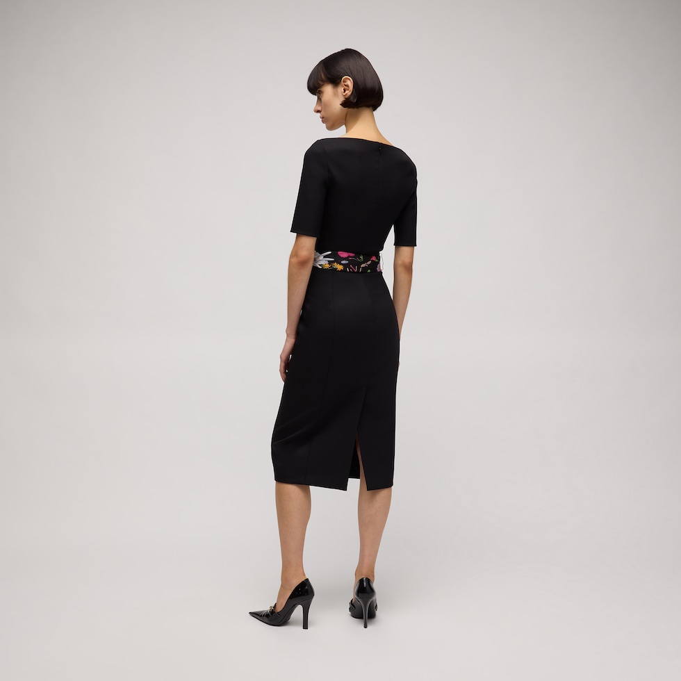 Robe en laine grain de poudre