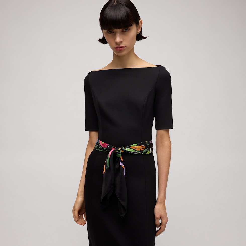Robe en laine grain de poudre