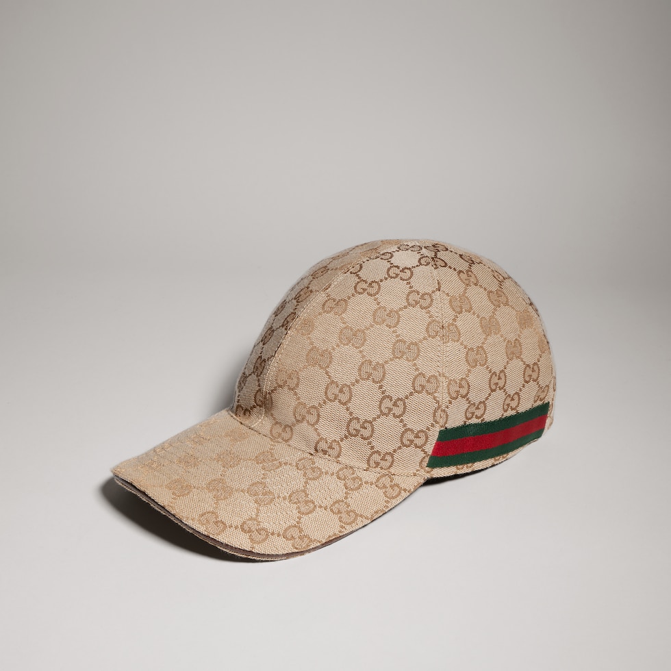 Cappellino da baseball in tessuto di cotone GG