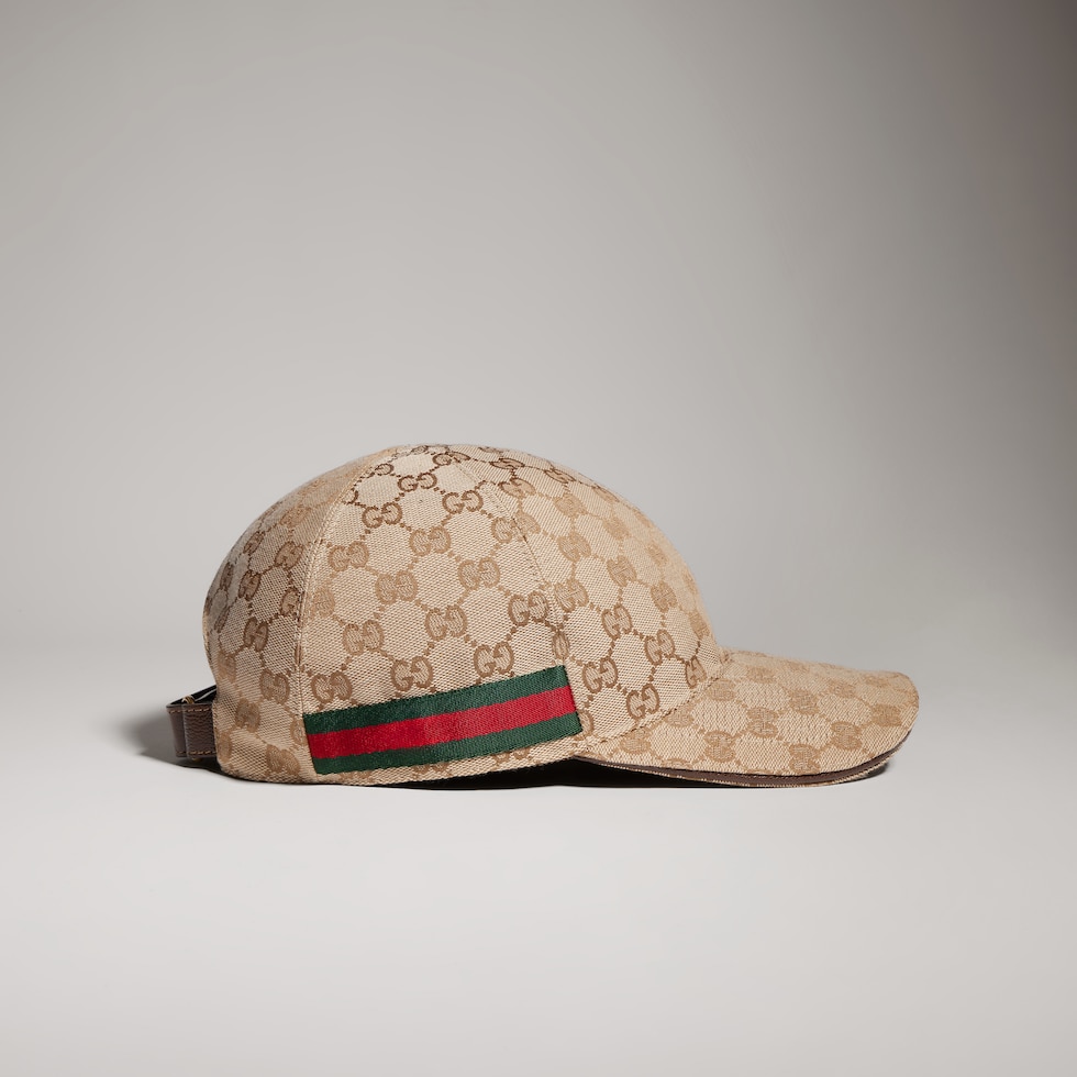 Cappellino da baseball in tessuto di cotone GG