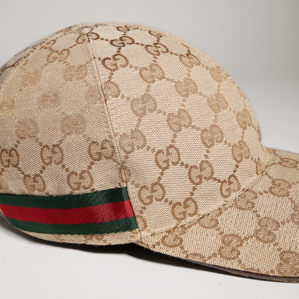 Cappellino da baseball in tessuto di cotone GG