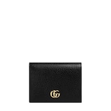 カードケース・名刺入れ Gucci GG Marmont Card Case Black GG Marmont card case in black leather | GUCCI® US