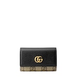 ダブルG バイカラー キーケース ・ブラック レザー＆GG