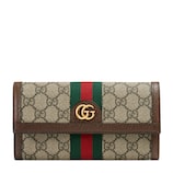 GUCCI✨グッチ 長財布 GGコンチネンタル シェリーライン オフィディア オフィディア〕GG コンチネンタルウォレット ・GGスプリーム