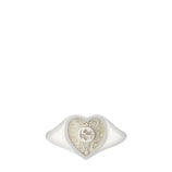 Gucci Heart ring with Interlocking G in 925 sterling silver