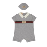 【送料込み】SALE!!Gucciグッチ♪777495 Baby cotton jersey gift set in light grey | GUCCI® US
