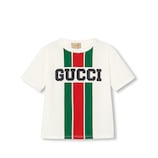 GUCCI キッズ ボタニカル　アジアン　Tシャツ　5 90〜100 ライン GUCCI＊DOUBLE G BANDANA PRINT COTTON バンダナシャツ＊送料込