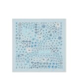 日本限定 プリント コットン ハンカチ ・ライトブルー | GUCCI公式