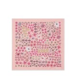 日本限定 プリント コットン ハンカチ ・ライトピンク | GUCCI公式