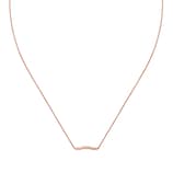 Gucci グッチ Link To Love 18Kローズゴールドネックレス Gucci Link to Love necklace with 'Gucci' bar in 18k rose
