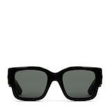 GUCCI スクエアフレムサンクラス GG1016SK 001 Amazon.com: Gucci GG1016SK 001 Sunglasses Women's Black/Gold