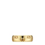 Icon 18k GG thin ring in 18k yellow gold | GUCCI® US