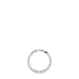 グッチ インターロッキング〕キーリング ・スターリングシルバー