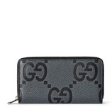 A &G ウォレット ジャンク グッチ ジャンボGG 658634 キャンバス×レザー ラウンドジップ