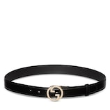 グッチ ブロンディ〕ベルト ・ブラック レザー | GUCCI公式